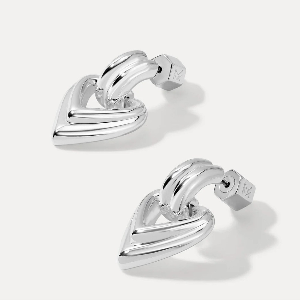 Miranda Frye Ruby Silver Earrings